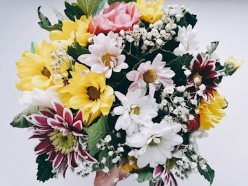 Colorful Mixed Flower Bouquet